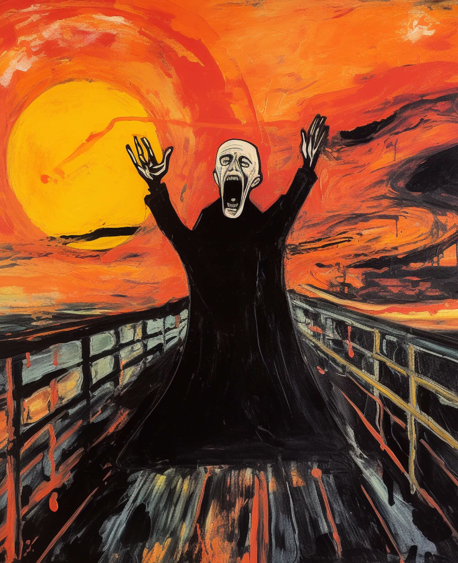 Scream overlay image